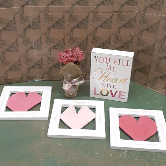 5 pc hearts and love set - Picture 1 of 6